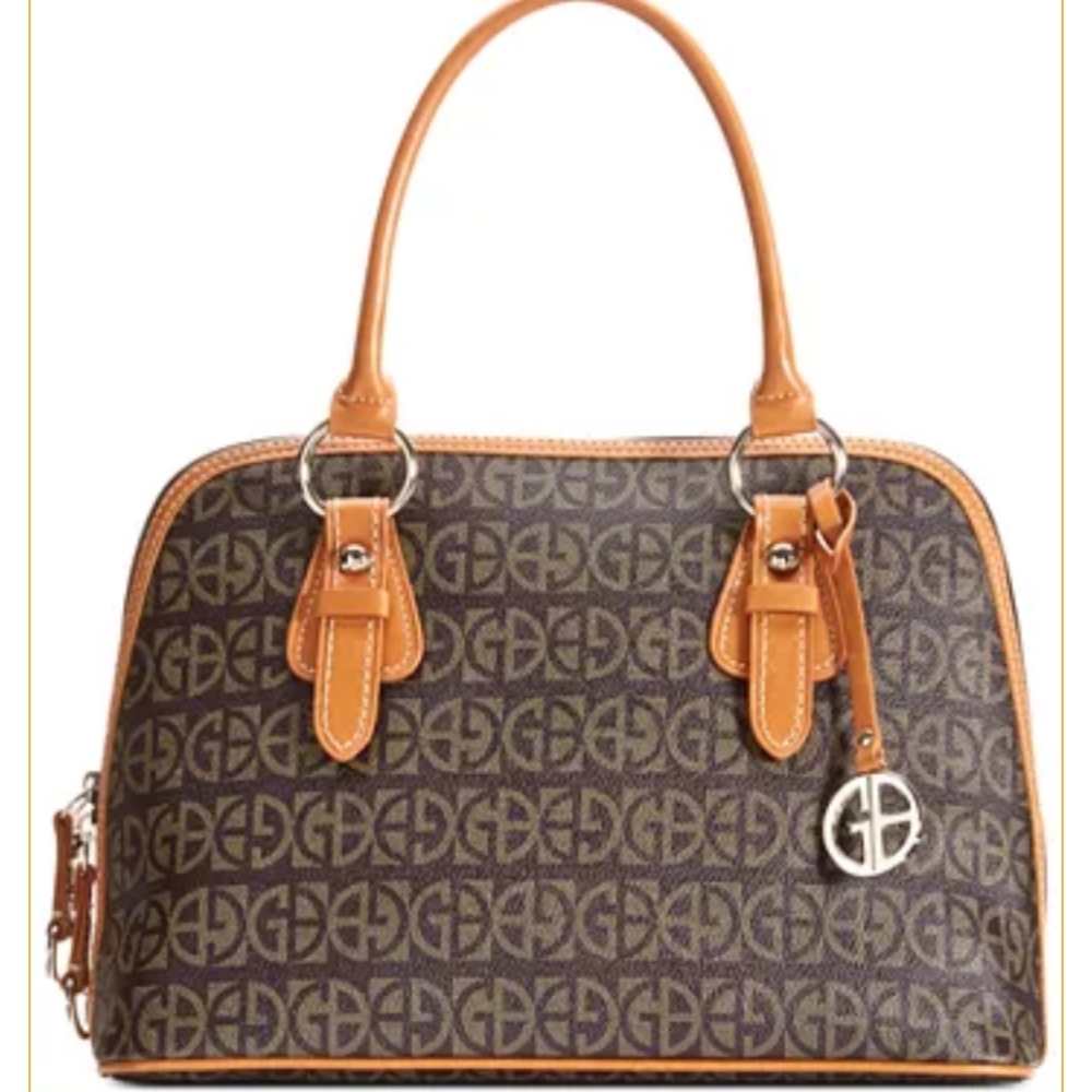 Giani Bernini Block Signature Dome Satchel
